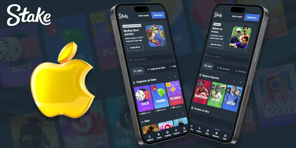 aplicacion para ios Stake