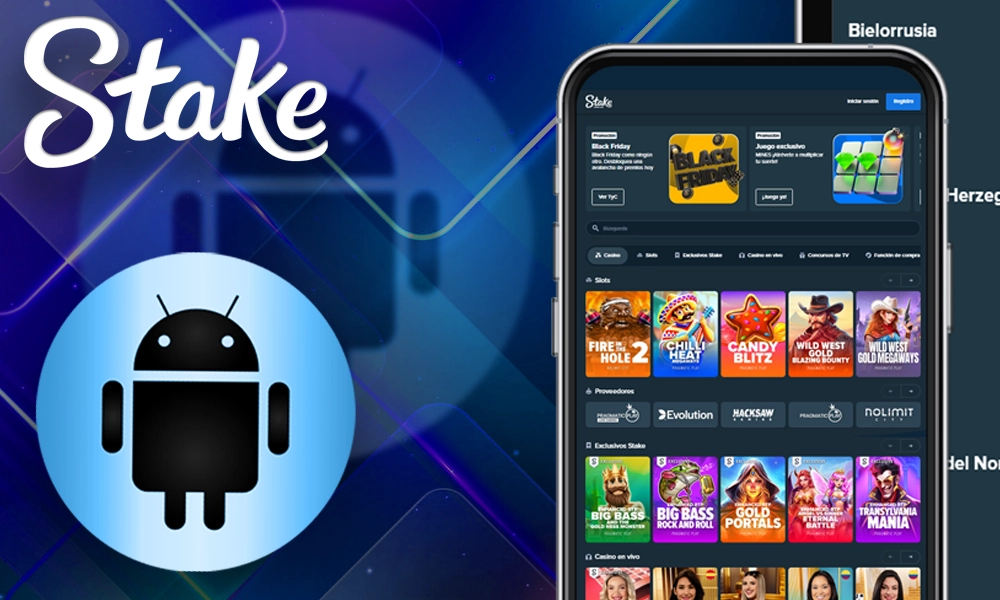 Pasos para la descarga Stake App para Android